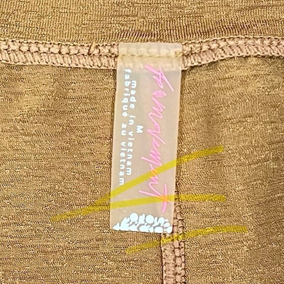 Free People Movement High Atlas Mustard Tempo Long Sleeve Tee - Picture 10 of 13